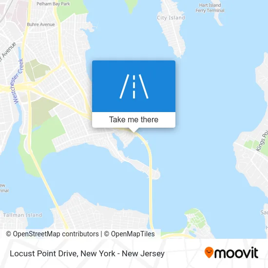 Locust Point Drive map