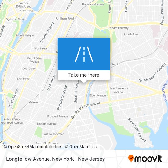 Mapa de Longfellow Avenue