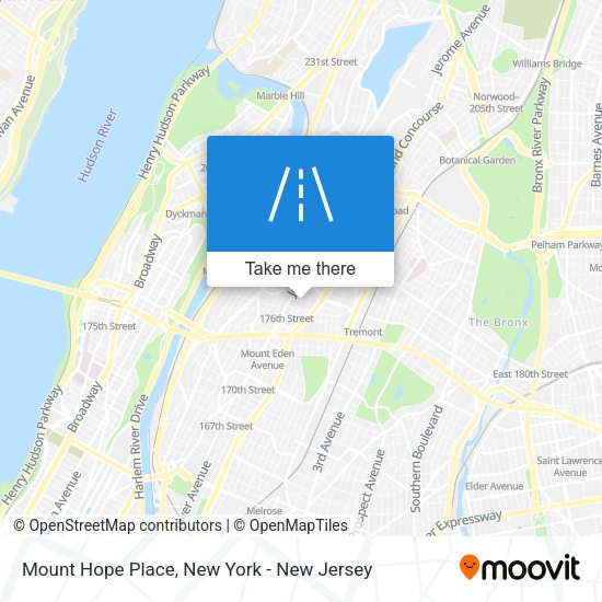 Mapa de Mount Hope Place