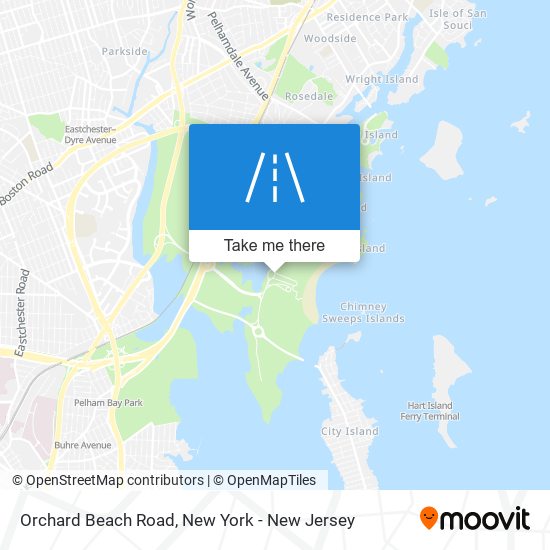 Mapa de Orchard Beach Road