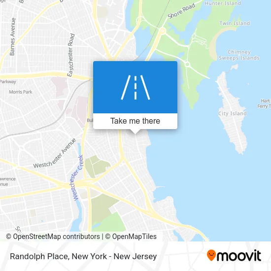 Randolph Place map