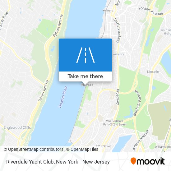 Mapa de Riverdale Yacht Club