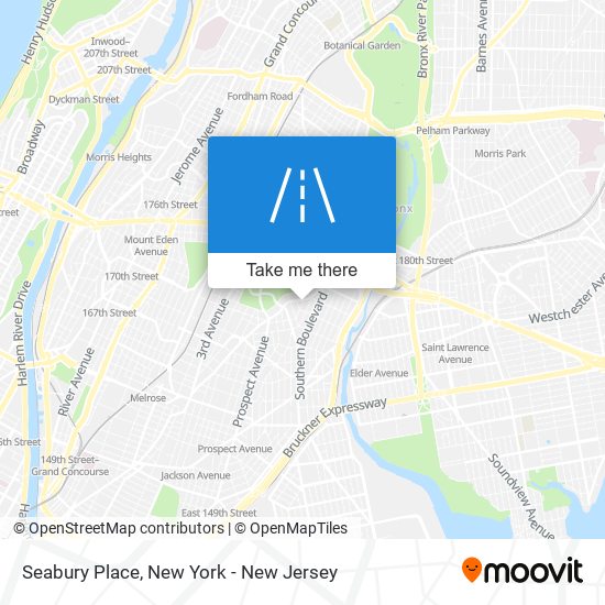 Seabury Place map