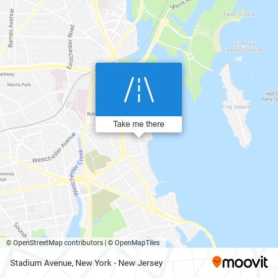 Stadium Avenue map