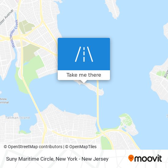 Mapa de Suny Maritime Circle