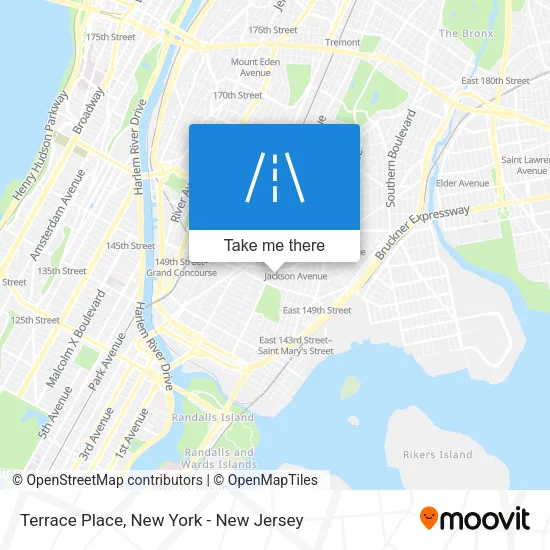 Terrace Place map