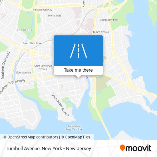Mapa de Turnbull Avenue