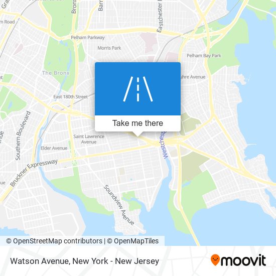 Mapa de Watson Avenue