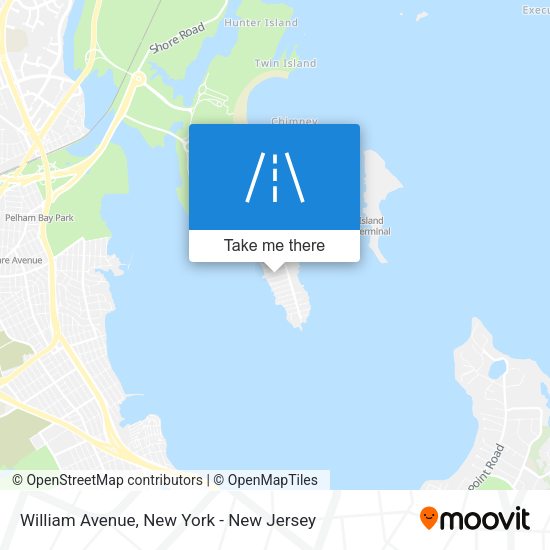 Mapa de William Avenue