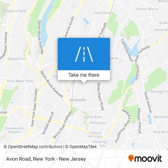 Avon Road map