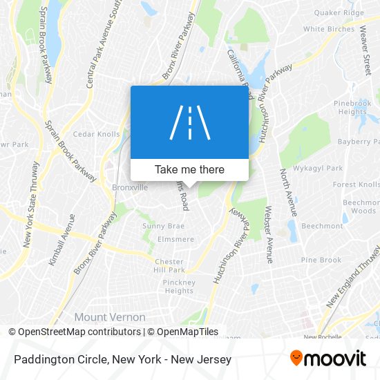 Mapa de Paddington Circle