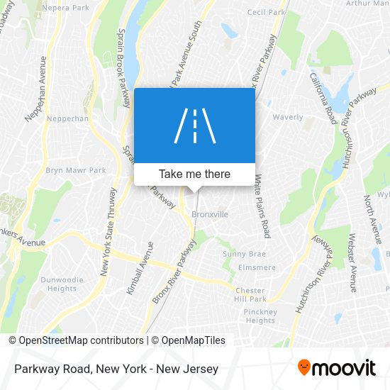 Mapa de Parkway Road