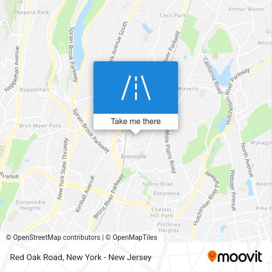 Mapa de Red Oak Road