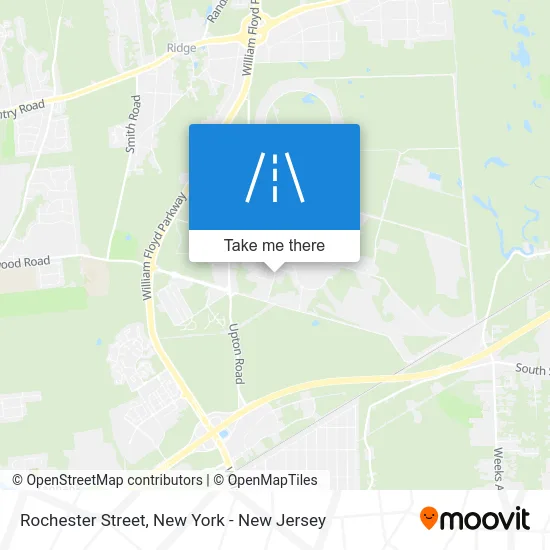 Rochester Street map