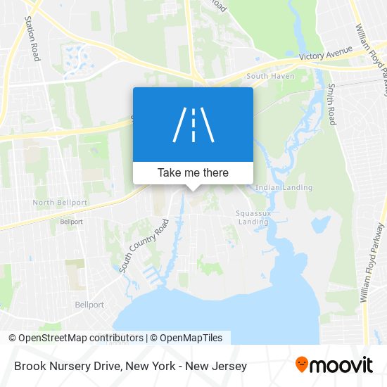 Brook Nursery Drive map