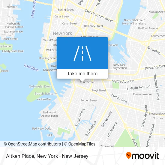 Aitken Place map