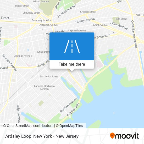 Ardsley Loop map