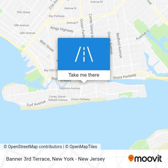 Banner 3rd Terrace map