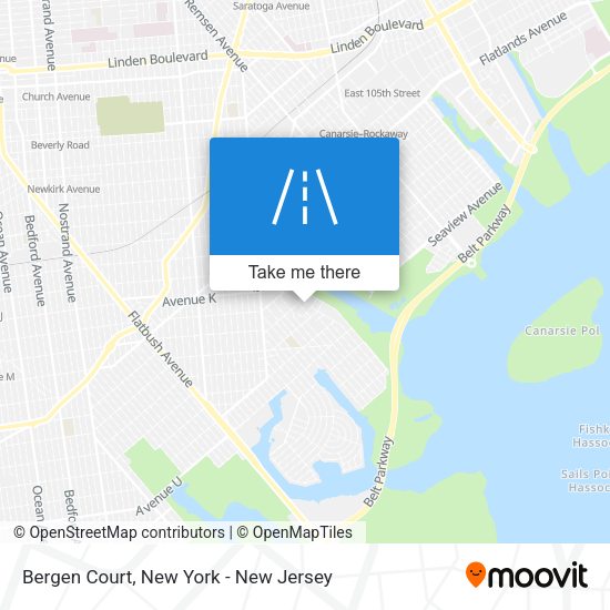 Mapa de Bergen Court