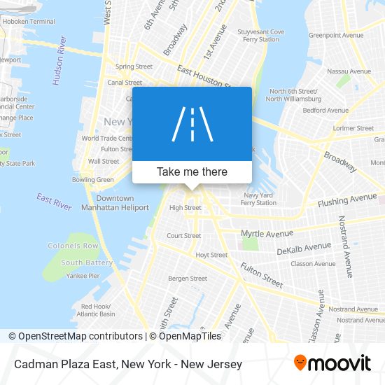 Cadman Plaza East map