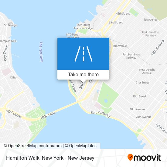 Mapa de Hamilton Walk
