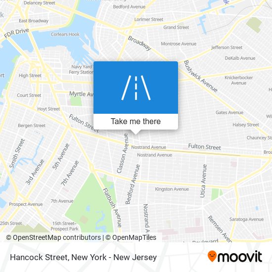 Mapa de Hancock Street