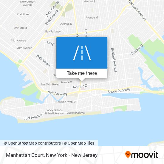 Manhattan Court map