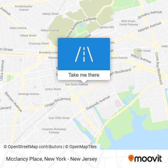 Mcclancy Place map