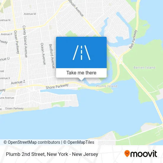 Mapa de Plumb 2nd Street