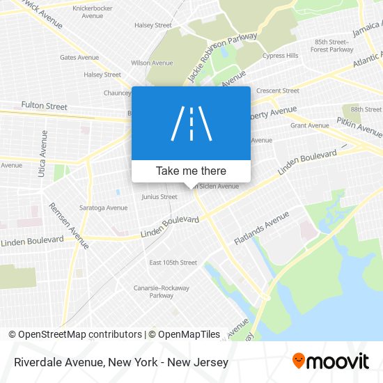 Riverdale Avenue map
