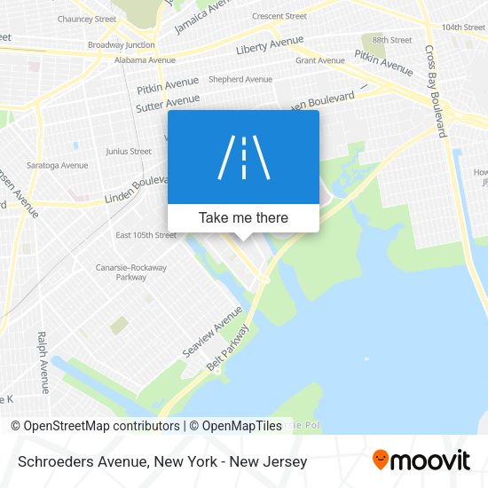 Mapa de Schroeders Avenue