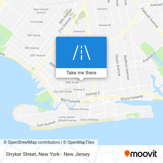Mapa de Stryker Street