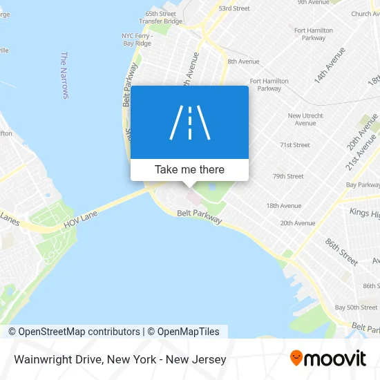 Wainwright Drive map