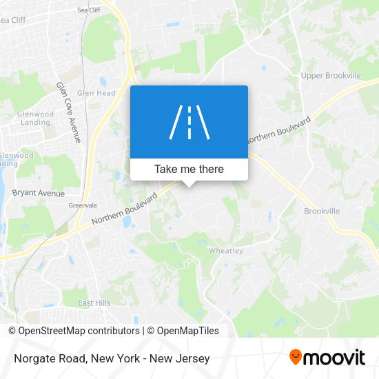 Norgate Road map