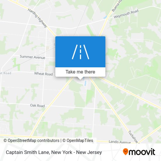Mapa de Captain Smith Lane
