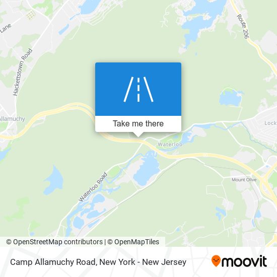 Mapa de Camp Allamuchy Road