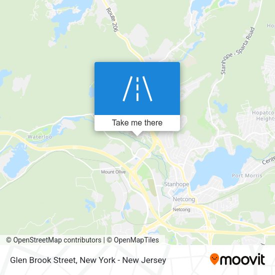 Mapa de Glen Brook Street