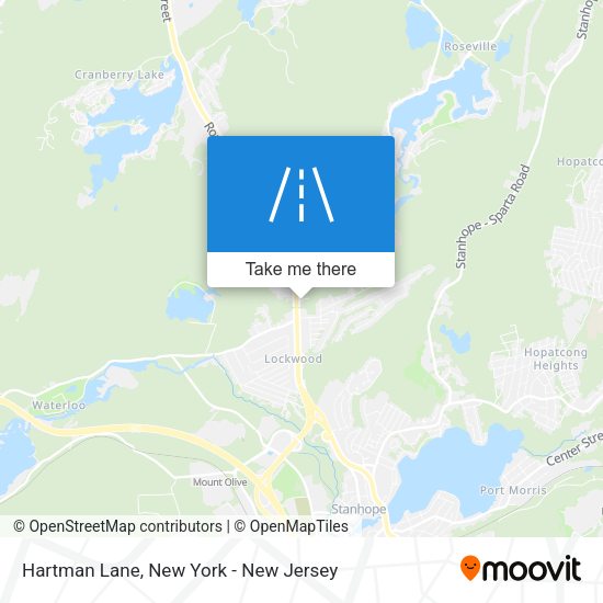 Hartman Lane map