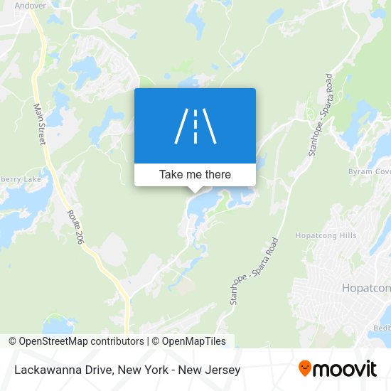 Mapa de Lackawanna Drive