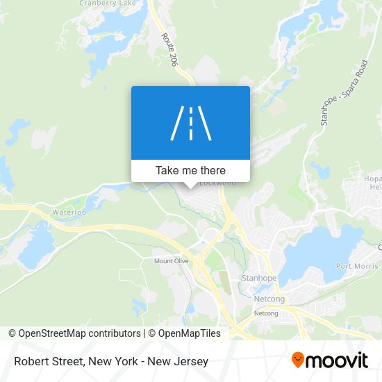 Mapa de Robert Street