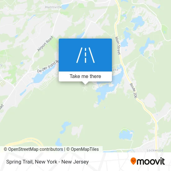 Spring Trail map