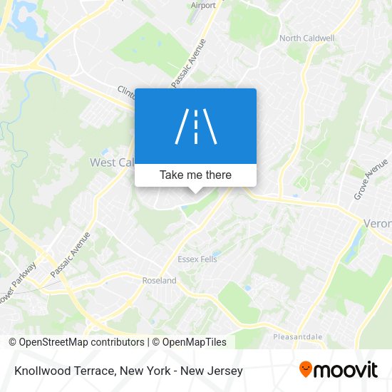 Mapa de Knollwood Terrace