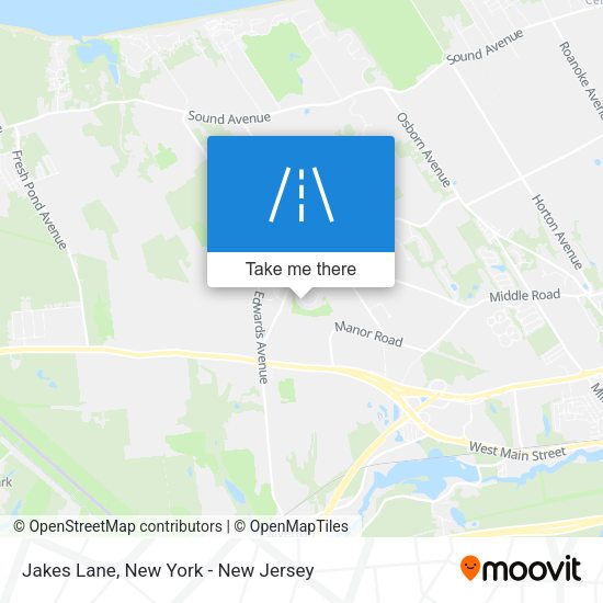 Jakes Lane map