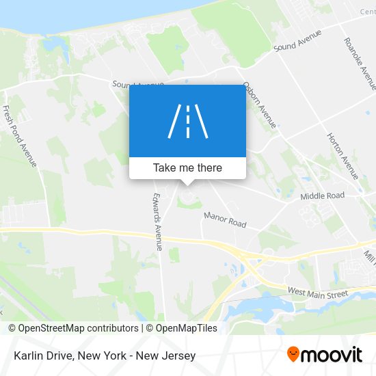 Mapa de Karlin Drive