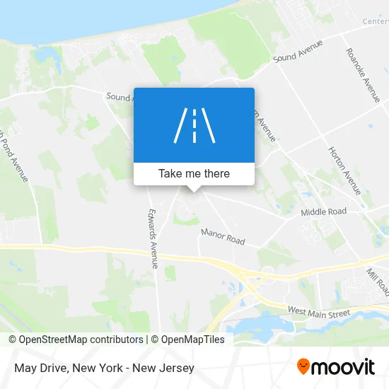 May Drive map
