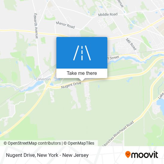 Nugent Drive map
