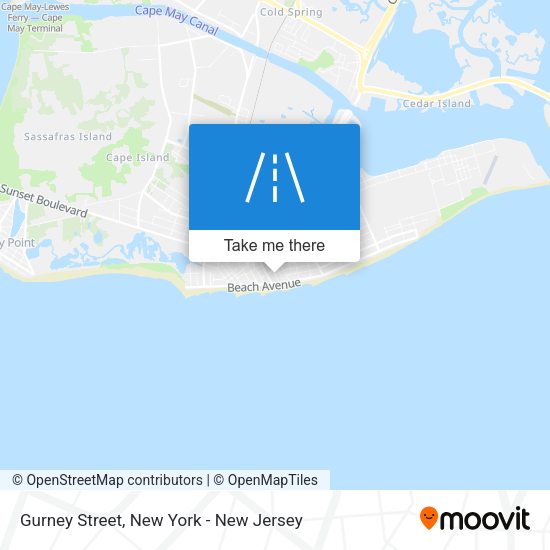 Mapa de Gurney Street