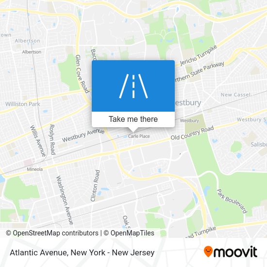 Mapa de Atlantic Avenue