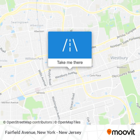 Mapa de Fairfield Avenue