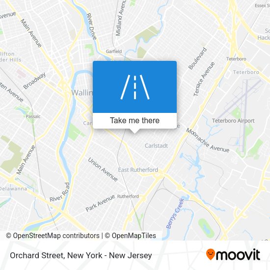 Mapa de Orchard Street